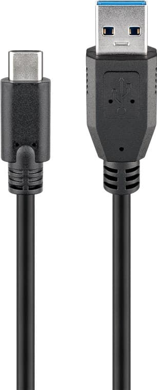 Synkroniserings- och laddningskabel Super Speed USB-C™ till USB A 3.0