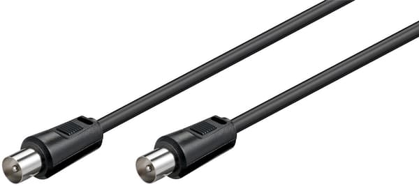Antennekabel (<70 dB), dobbeltafskærmet