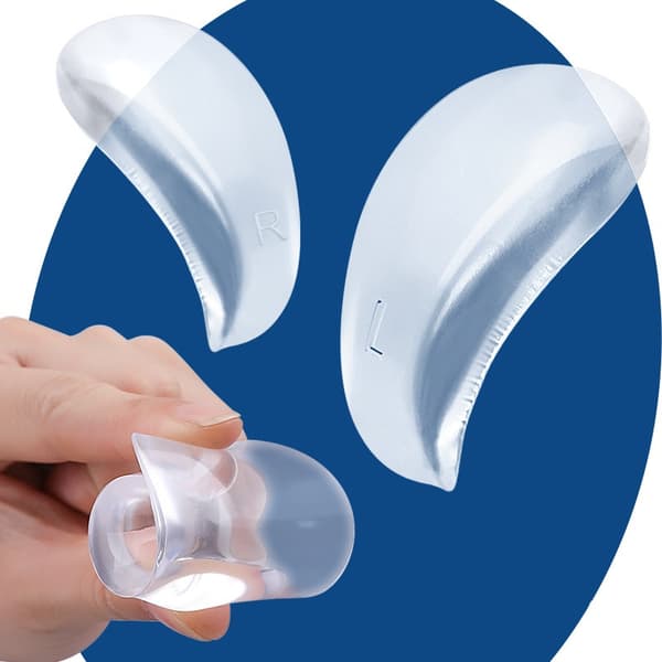 Hålfotsinlägg - Bekväma inlägg Transparenta