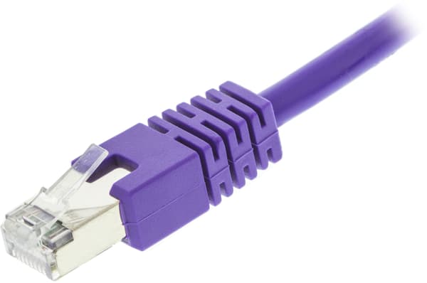 F/UTP Cat6 patchkabel 1m, lila