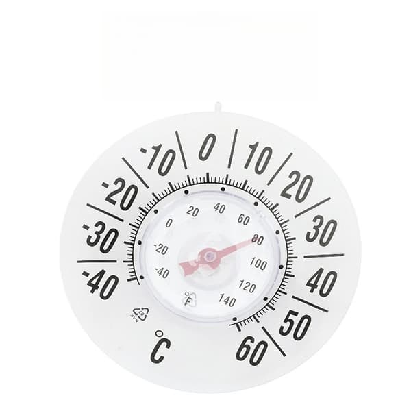 Sugkoppstermometer, Fönstertermometer inomhus utomhus