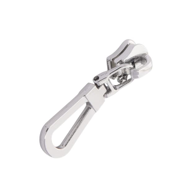5 metallivetoketjun pään pakkaus, hopea Silver