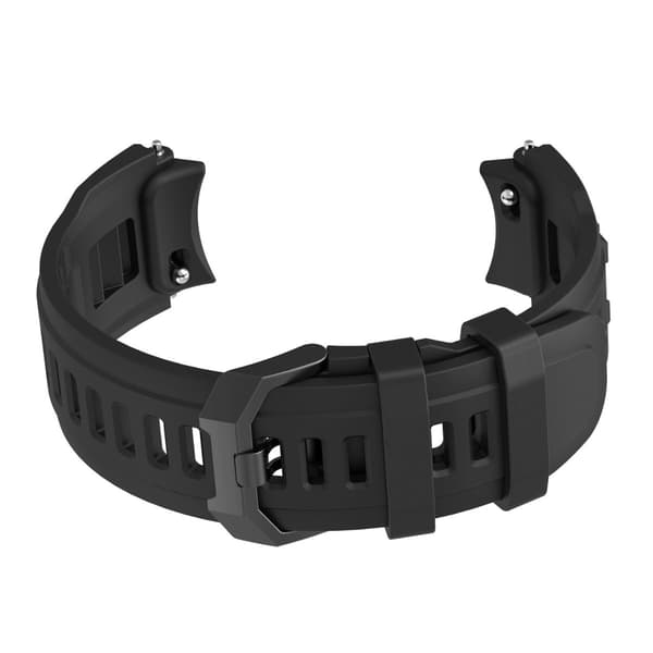 Silikonerem kompatibel med Amazfit T-Rex 3 Pro - Flere farver tilgængelige Sort Black