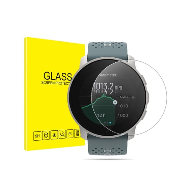 SUUNTO 9 PEAK -näytönsuoja, 2 kpl karkaistua lasia