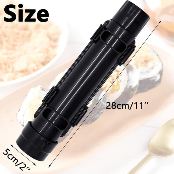 Sushi Making Kit, Multifunksjonell Sushi Maker Bazooka Sushi Roller, Sushi Form