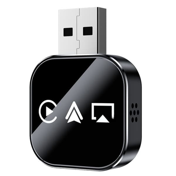 Trådløs CarPlay/Android Auto/Mirror Link-adapter Q1AS - 3-i-1 Apple-speiling og Android Auto CarPlay-boks