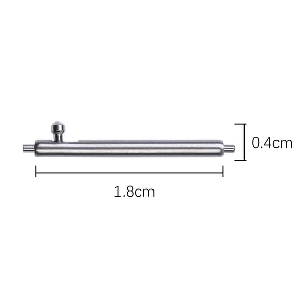 Pikakiinnitteisten kellonrannekkeiden jousitapit 18 mm