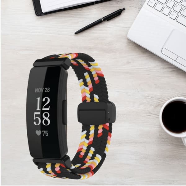 Nylonklokkerem til Fitbit Inspire 3 Flerfarget MultiColor
