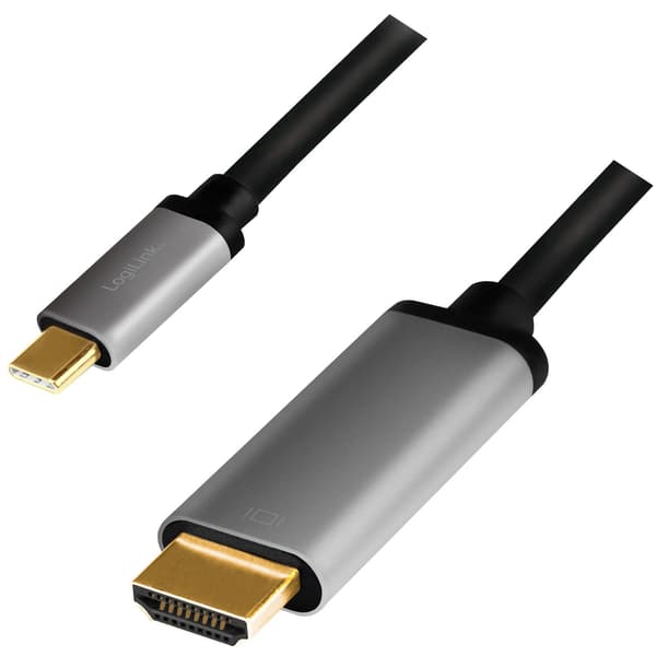 USB-C til HDMI-kabel 4K/60Hz 1,8m Aluminium