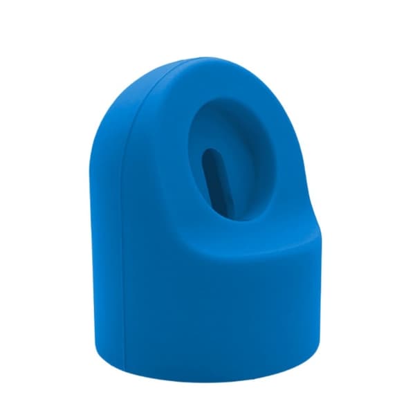 Silikone opladerstander kompatibel med Apple Watch - Desktop opladerdock blå Blue