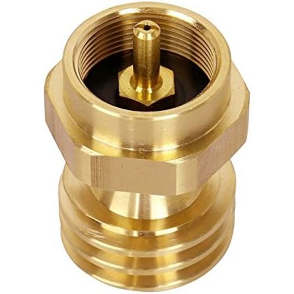 Propanflaske adapter, adapter til 1 lb til 20 lb tanke
