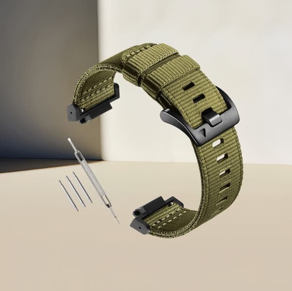 Nylon G-Shock Urrem: Opgrader din Casio G-Shock Rem Grøn Green