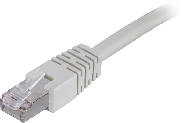 F/UTP Cat6-patchkaapeli, LSZH, 1,5 m, harmaa