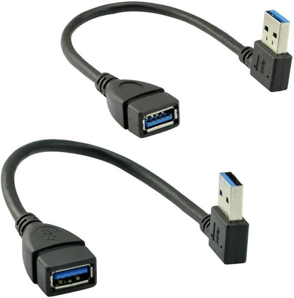 USB 3.0 SuperSpeed han til hun data kabel forlænger, en i hver ende