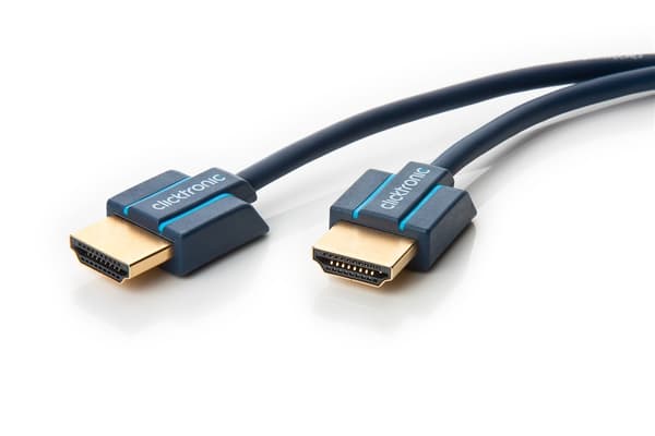 Erittäin ohut nopea HDMI™-kaapeli Ethernetillä