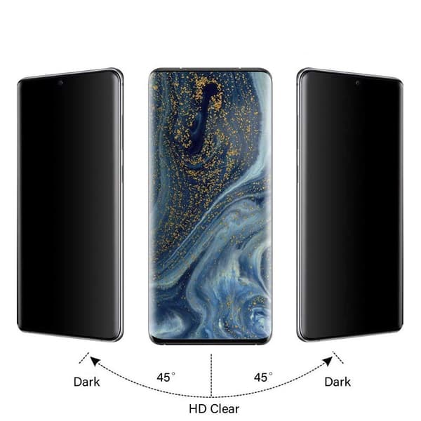 Sekretesshärdat glas för Realme 12 Pro - 3-pack