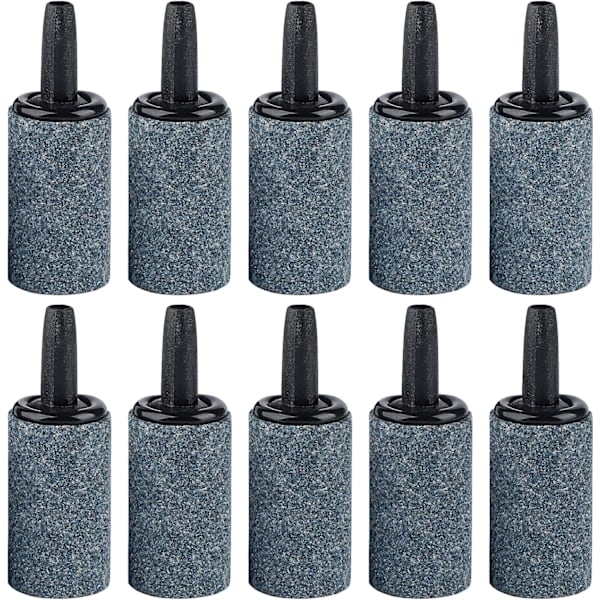 2,5 cm (1 tum) Akvarium Luftsten, Bubbel Diffuser för Nano Luftpumpar, Små Hinkar och Akvarier, 10-pack
