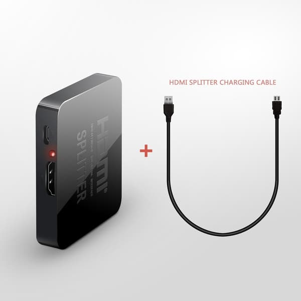 2-porttinen HDMI-jakaja 1x2 - 3D ja 4K