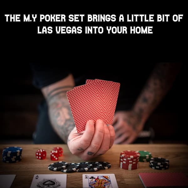 Texas Hold'em Poker Sæt - 100 Dele Sæt i Aluminiumskuffert