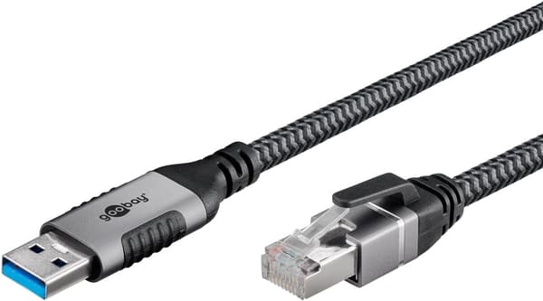 Ethernetkabel USB-A 3.0 till RJ45, 3 m