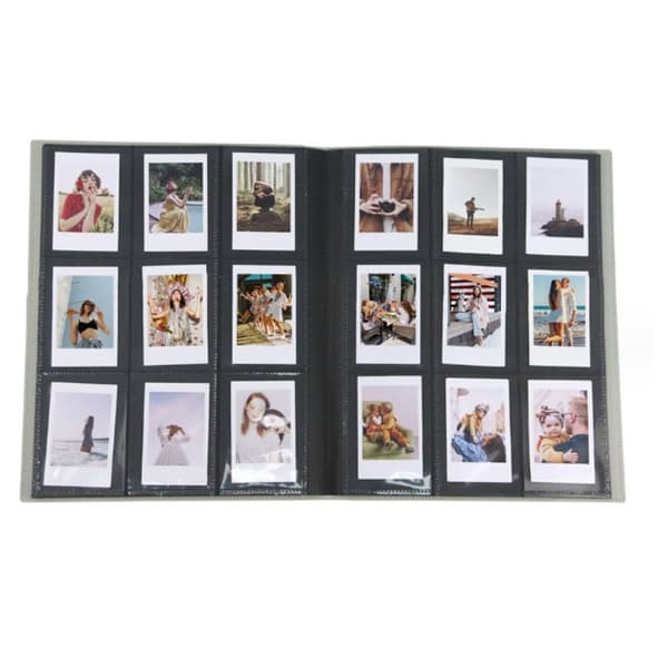 3-tommer Polaroid fotoalbum til 432 kort Grå