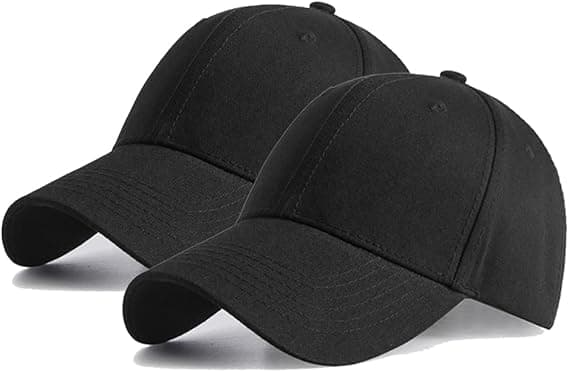 Herrars Enfärgade Snapback Basebollkeps - Klassisk 6-panel, Justerbar, med Solskydd