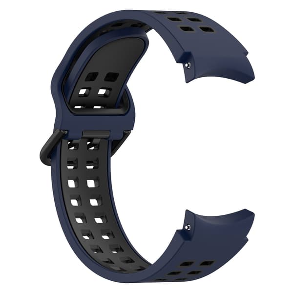 Urrem i silikone mørkeblå Samsung Galaxy Watch 3 41 mm/4/4 Classic/5/5 Pro DarkBlue