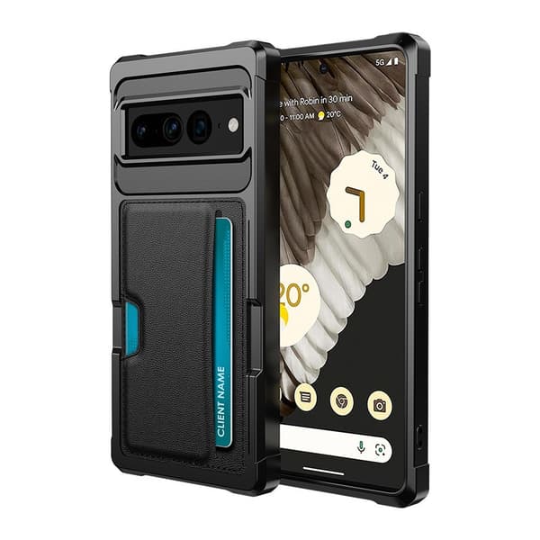 Elegant sort pungcover til Google Pixel 7A