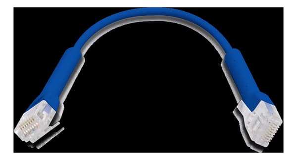 UniFi Ethernet Patchkabel Bøjeligt støvleformet RJ45 blåt