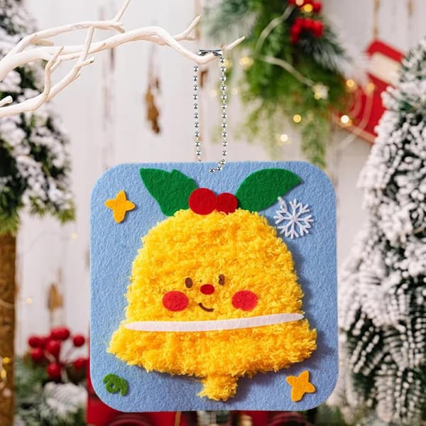Broderisæt Jul Juletema Nemme DIY-projekter, Juleklokker B