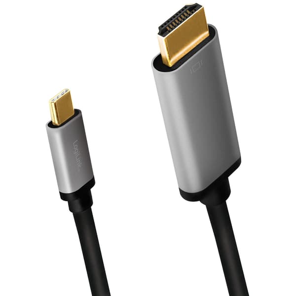 USB-C til HDMI-kabel 4K/60Hz 1,8m Aluminium