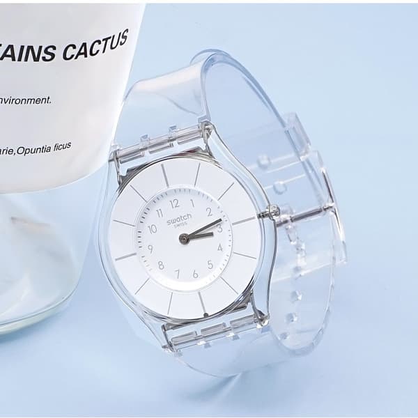 PVC erstatningsrem for Swatch Transparent 16 mm Transparent 16 mm Transparent