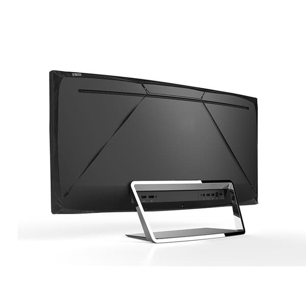 Joustava kangas TV-suoja pölysuoja universaali musta 43 musta 43 inch Black