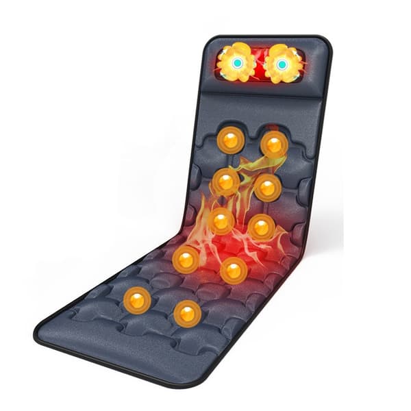 Shiatsu Fuld Kropsmassage Måtte med Varme