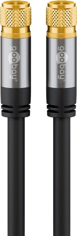 Satellitantennkabel (135 dB), 4x skärmad