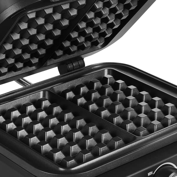 Belgisk vaffeljern med justerbar termostat
