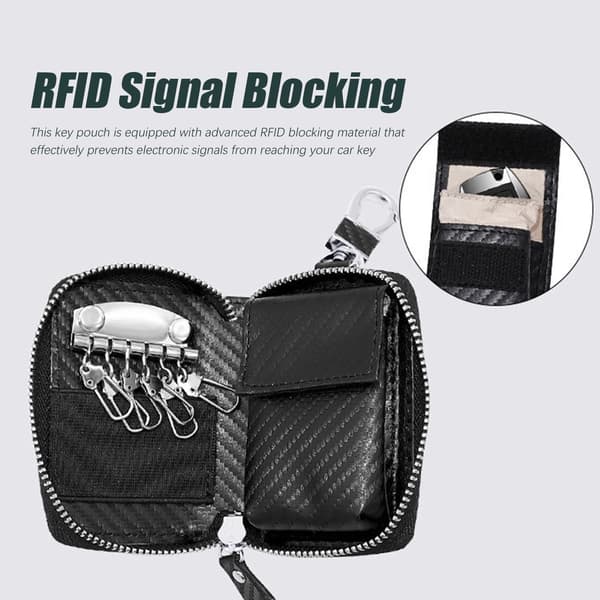 RFID-blockerande nyckelpåse - Skydda din bilnyckel