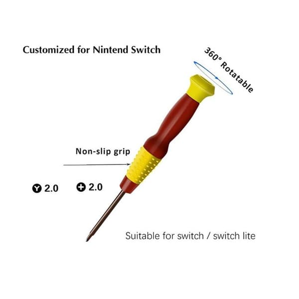 Reparationssats kompatibel med Nintendo Switch - 25 delar