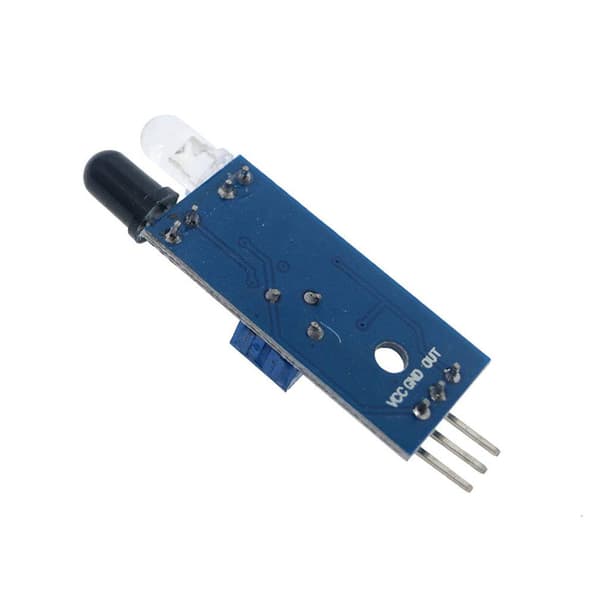 10 infrarøde (IR) hindringsdeteksjons sensor moduler for Arduino smart bil robot, 3 ledninger