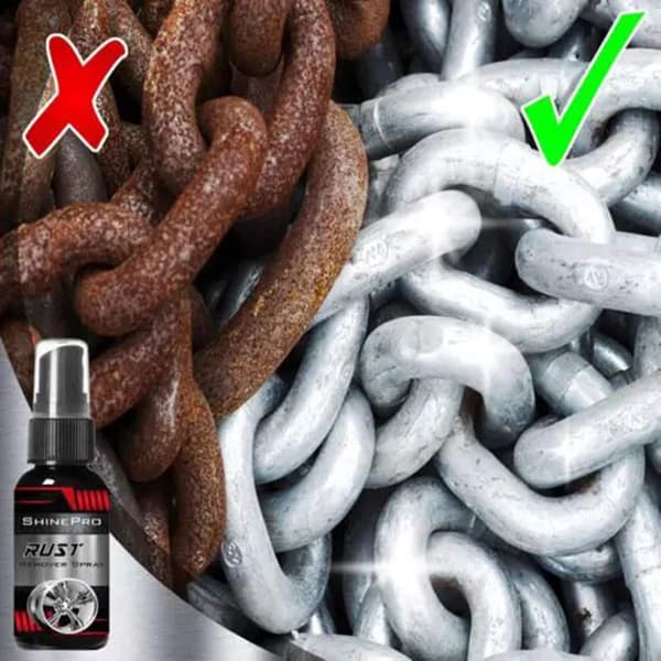 Anti-rust spray, egnet til indendørs og udendørs brug, 30 ml aluminium grå aerosol.