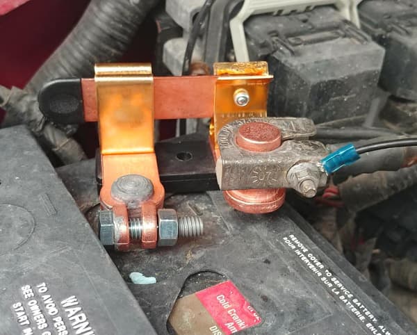 Top Post Knivblad Hovedafbryder, 12V / 24V Batteri Afbryder Isolator Strømafbryder til Marinebil Båd