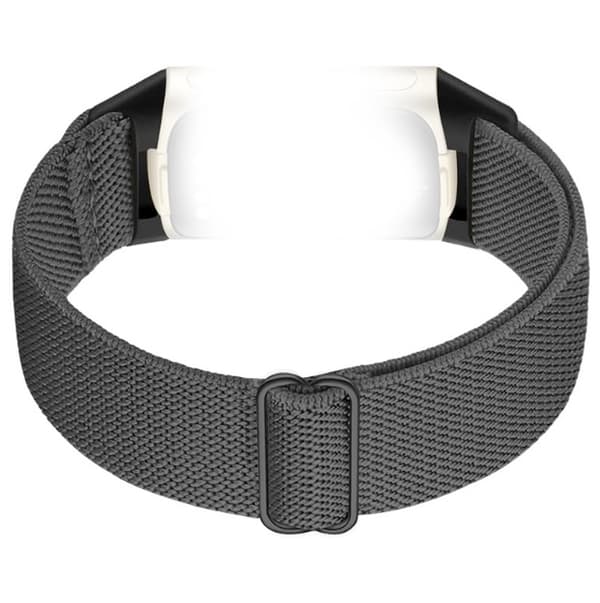 Nylonranneke Fitbit Charge 5/6:lle, tummanharmaa DarkGrey