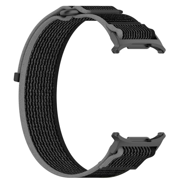 Armbånd til Samsung Watch Ultra 47mm Trail nylonrem Sort