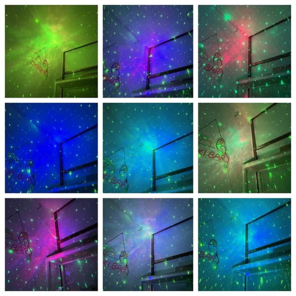 Galaxy Night Light / Space Lamp - Star Projector with Timer and Remote Control