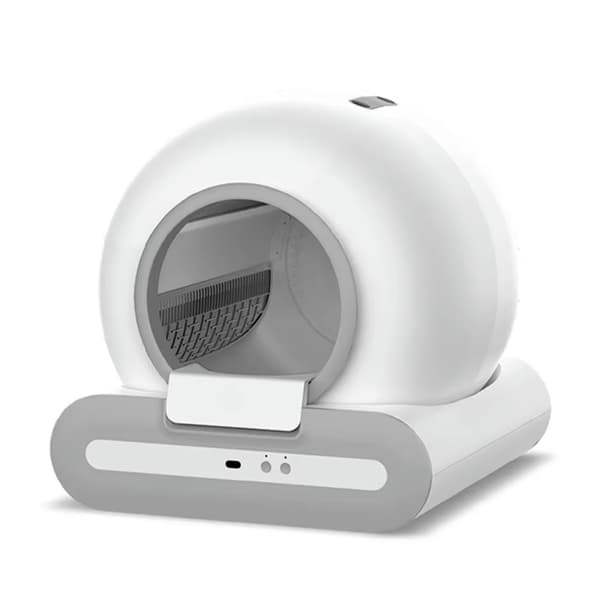 Smart WiFi kattebakke - 65L selvrensende, app-styret, lugtfjerner til indekatte
