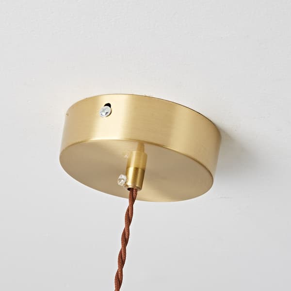 Pendellampe, blomsterkeramisk skjerm, blå, fransk retro boho-stil, E27, varmt lys