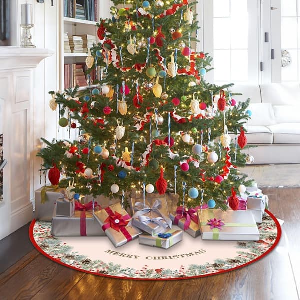 Juletrefotmatte, 90 cm, Trebase Matte, Innendørs Juledekorasjon