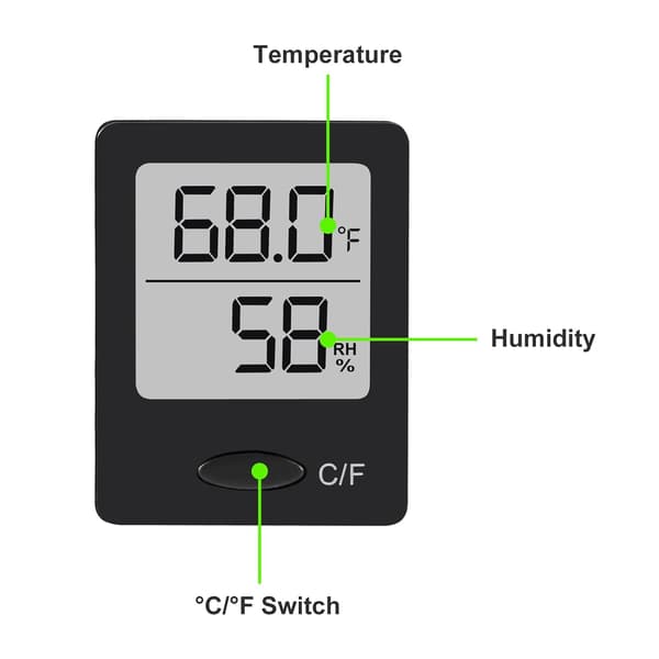 Trådløst Wifi-termometer Digitalt termohygrometer indendørs udendørs