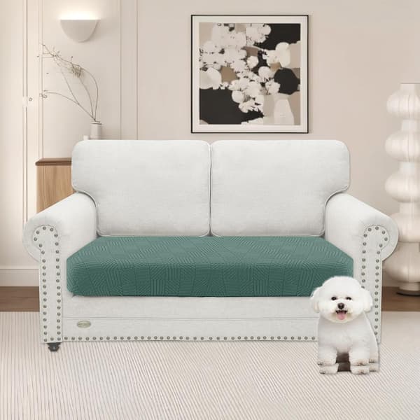 Soffdynasöverdrag, Stretch, Elastiskt Dynasöverdrag, Sofföverdrag, Universellt Soffdynasöverdrag, Soffdynas Sofföverdrag Gray Backrest size L