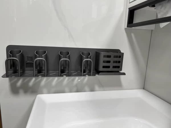 Wall Mounted Toothbrush Holder - Organizer for Toothbrushes in Bathroom & Shower